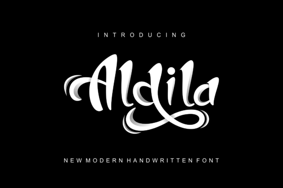 Aldila Font: A Script Typeface for Editorial Storytelling
