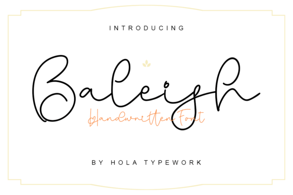 Baleish: A Script Font That Earns Its Place in Your Toolkit