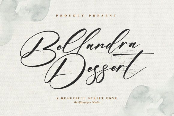 Bellandra Dessert: A Handwritten Font Built for Modern Web Design