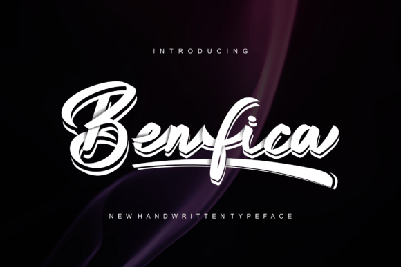 Benfica Font: A Handwritten Typeface for Scroll-Stopping Marketing Visuals