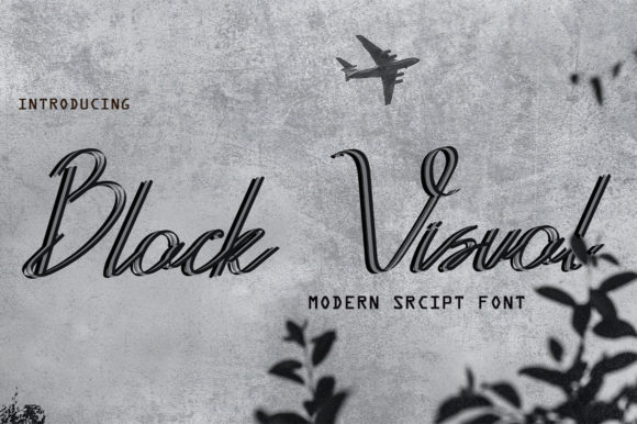 Black Visual: A Graceful Script Font That Brings Elegance to Real Branding Work