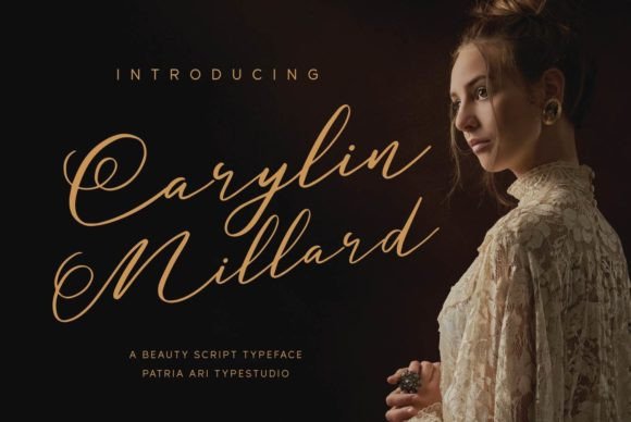 Carylin Millard: A Handwritten Font for Editorial Charm