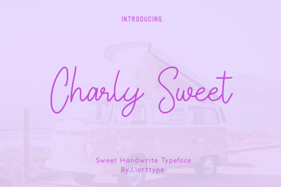 Charly Sweet Font: A Delicate Script for Romantic Branding