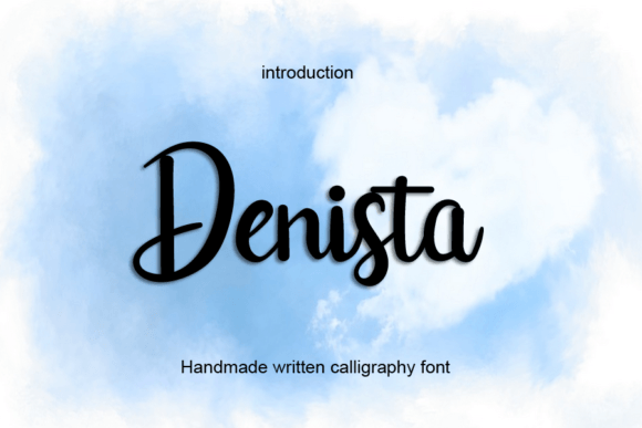 Denista: A Handwritten Font for Modern Web Design