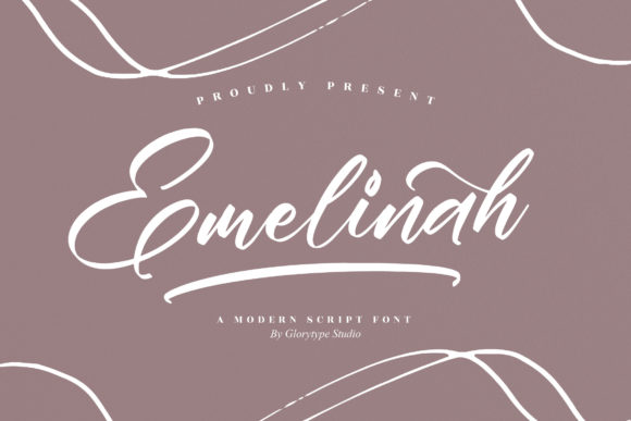 Emelinah Font for Small Business Branding That Feels Personal