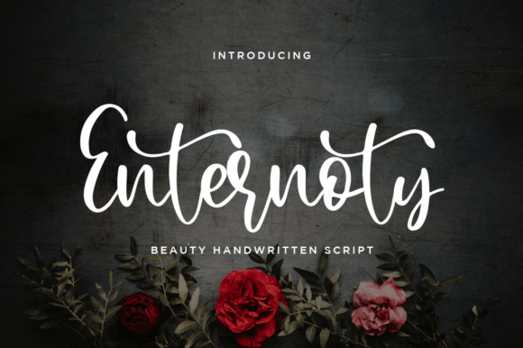 Enternoty Font: Handwritten Charm for Small Business Branding