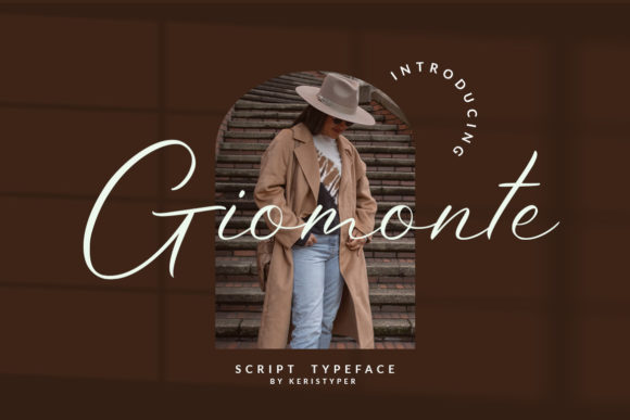 Giomonte: A Script Font That Brings Handmade Products to Life