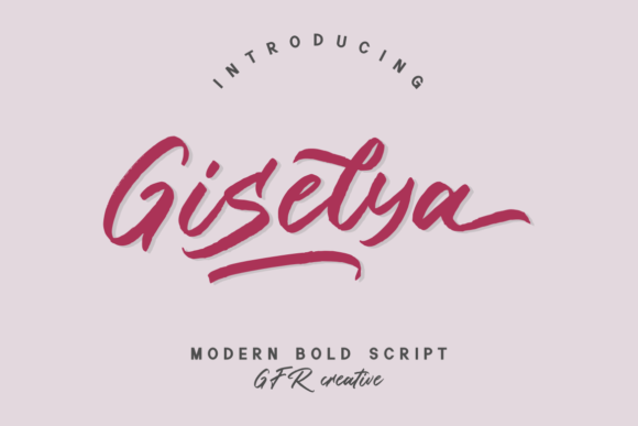 Giselya Font: A Handwritten Typeface Built for Real Brand Projects