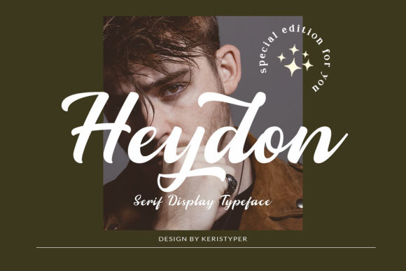 Heydon: A Bold Script Font for High-Impact Digital Branding
