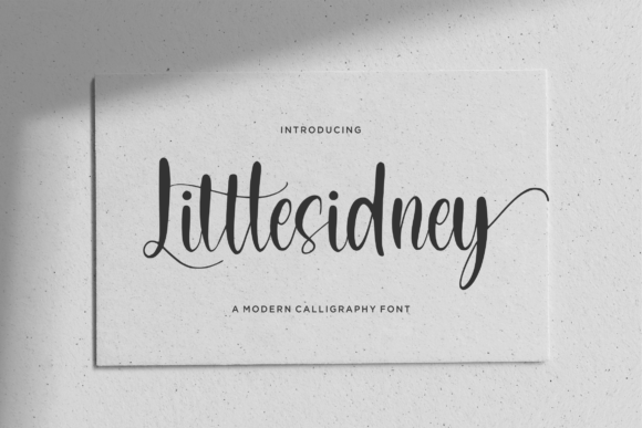 Littlesidney Modern Calligraphy Font for Campaigns That Stand Out