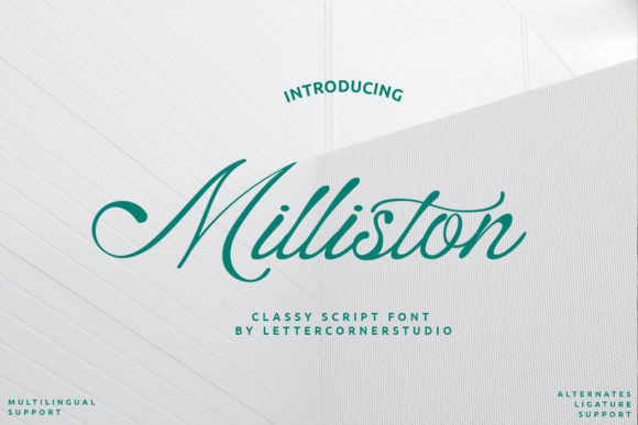 Milliston Font Review: How This Script Amp Typeface Elevates Small Business Branding