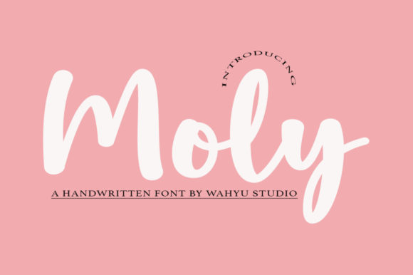 Moly: A Handwritten Script Font That Brings Charm to Web Design