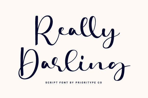 Really Darling: The Script Font That Made Our Campaign Visuals Click