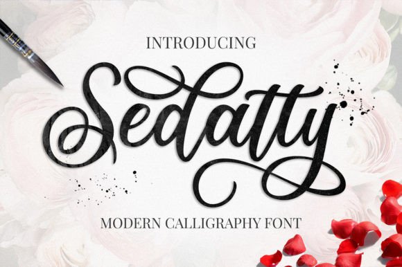 Sedatty: A Refined Script Font for Modern Campaigns