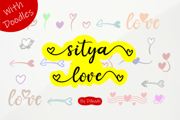 Sitya Love: A Script Font That Adds Romance to Web Design