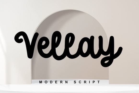 Vellay: A Script Font That Brings Personality to Campaign Visuals