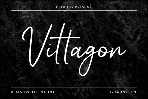 Vittagon: A Handwritten Font for Real Campaign Impact
