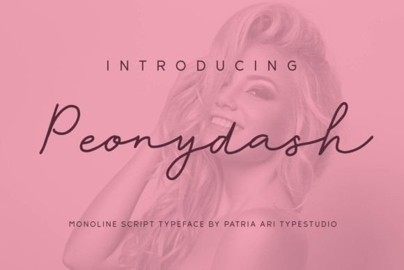 Why Peonydash Is the Handwritten Font Your Brand Needs