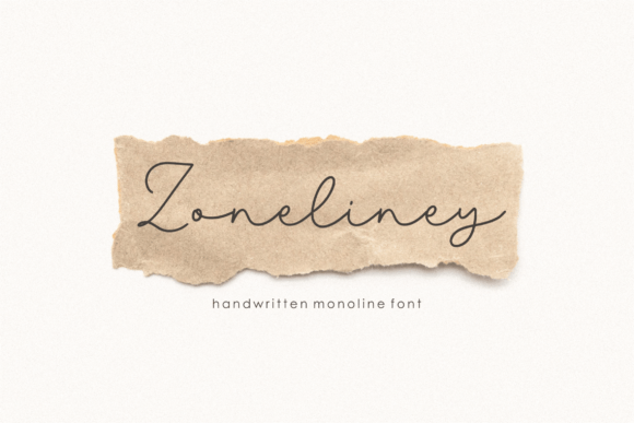 Zoneliney: A Handwritten Font for Editorial Design